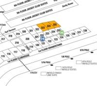 Orange Grandstand Seating